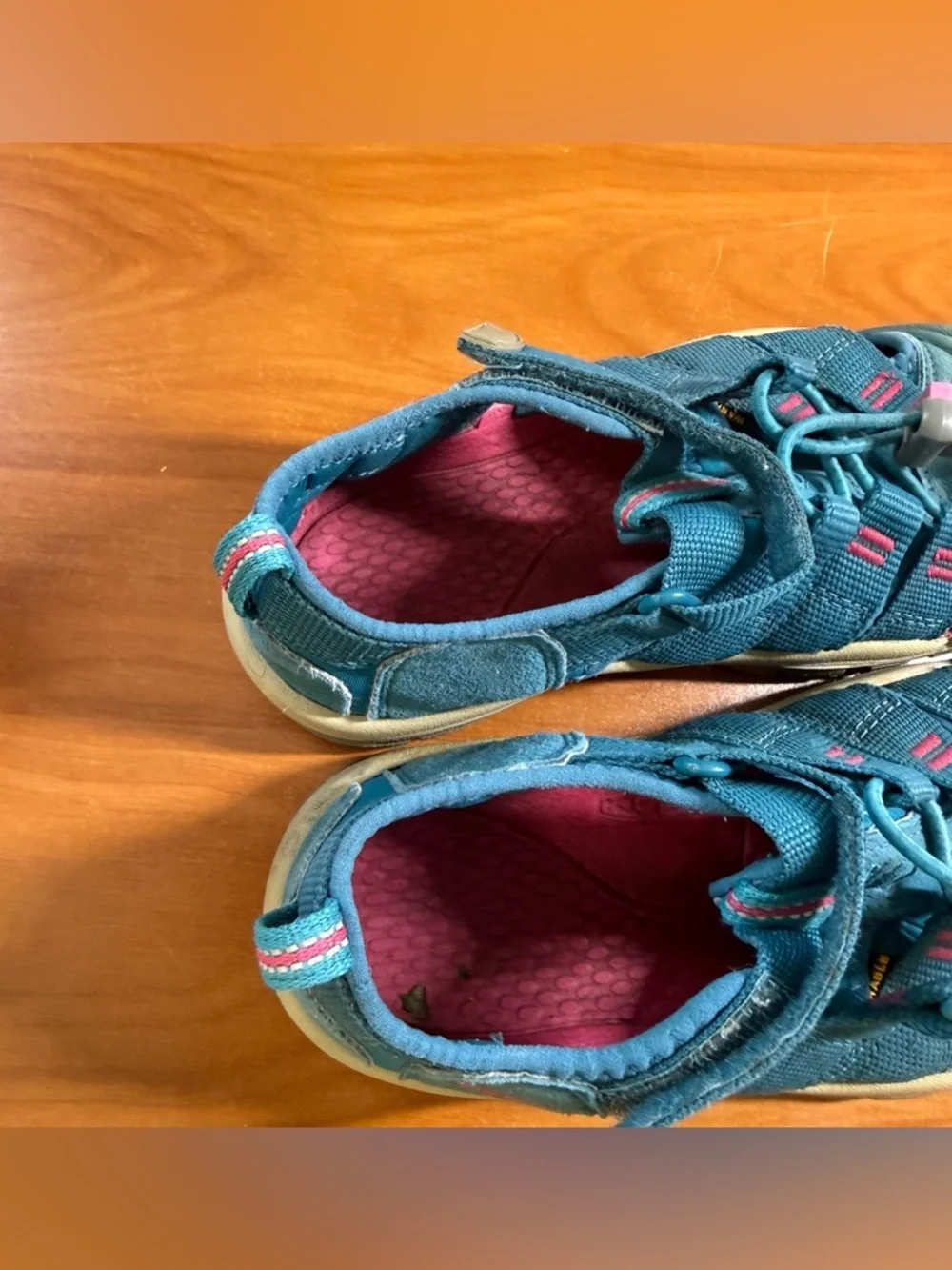 Keen‎ Kids Newport H2 Water Sandal Shoe Turquoise Blue Pink Bungee Vacation K1